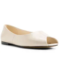 アルド レディース シューズ パンプス ALDO Womens Alieiki PeepToe Flats White Shiny ホワイトのサムネイル