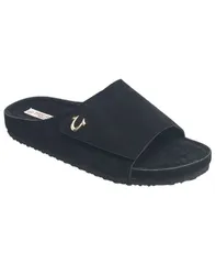 トゥルーレリジョン メンズ シューズ スニーカー サンダル True Religion Mens Billy Velcro Strap Sandal Black ブラックのサムネイル