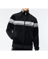 セルジオタッキーニ メンズ アウター ジャケット・ブルゾン トール Sergio Tacchini Big Tall Damarindo Velour Track Jacket Black beautのサムネイル