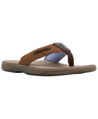スペリー メンズ シューズ スニーカー サンダル Sperry Mens Baitfish Thong Sandals Brown ブラウンのサムネイル