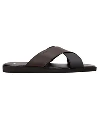 ヒューゴボス メンズ シューズ スニーカー サンダル Hugo Boss Mens Darrell Sandals Dark Brown ブラウンのサムネイル