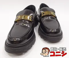 【質コニシ】【Dior/ディオール】コード code ローファー 靴 レザー 革 サイズ39 約26cm ブラック 黒 レディース【送料込み】p0110jのサムネイル