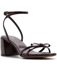 アルド レディース シューズ サンダル ヒール ALDO Womens Boula Block Heel Dressandals Burgundy Shiny バーガンディのサムネイル