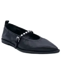 アッシュ レディース シューズ スリッポン・ローファー ASH Womens Bella StudslipOn Flats Black Nappa Foulard ブラックのサムネイル
