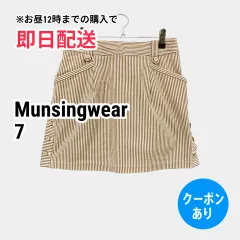 Munsingwear マンシングウェア ショート/ミニスカート 7 ブラウン レディースのサムネイル