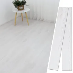 フロアタイル 置くだけ 白 厚手2mm フロアタイル 置くだけ 木目 貼るだけ 賃貸 フローリングシート フロアシート フローリングマット 木目 白 フロアマット 賃貸 タイル tile 床材のサムネイル