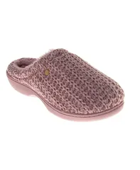 バッジェリーミシュカ レディース シューズ サンダル ニット Badgley Mischka Womens Knit Mule Slippers Pink ピンクのサムネイル