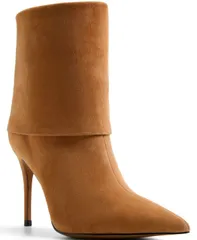 アルド レディース シューズ スリッポン・ローファー ブーツ ALDO Womens Esmee Cuff SlipOn Dress Booties Butterscotch Suedeのサムネイル