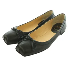 クリスチャンルブタン Christian louboutin ママドラグ バレリーナ フラット Mamadrague ballet flats シューズ バレエ レザー 35 黒 ブラック /SS ■OSのサムネイル
