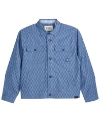 スコッチアンドソーダ メンズ アウター コート SCOTCH SODA Mens ButtonFront Shacket Dark Denim デニムのサムネイル