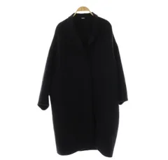 ミューズ ドゥーズィエム クラス MUSE de Deuxieme Classe ウールアンゴラリバーコート チェスター アウター ロング丈 ワンカラー 紺 ネイビー 18020500409030 /BB ■OS ▲Hのサムネイル