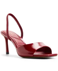 アルド レディース シューズ サンダル ALDO Womens Andya Slingback Dressandals Dark Red Shiny レッドのサムネイル