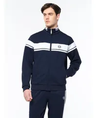 セルジオタッキーニ メンズ アウター ジャケット・ブルゾン Sergio Tacchini Mens Damarindo Track Jacket Archivio Maritime bluewhitのサムネイル