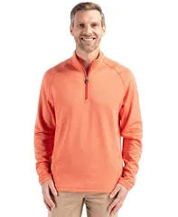 カッターアンドバック メンズ アウター パーカー・スウェット ハーフジップ フリース Cutter Buck Mens Peshastin Fleece Long Sleeve Half Zipullのサムネイル