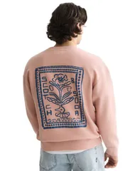 スコッチアンドソーダ メンズ アウター パーカー・スウェット クルーネック SCOTCH SODA Mens Tile Artwork RelaxedFit Crewneck Misty Roseのサムネイル