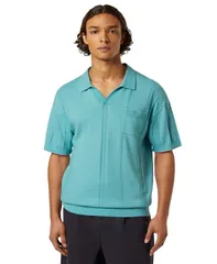 スコッチアンドソーダ メンズ トップス ポロシャツ ニット SCOTCH SODA Mens Knit Polo Shirt Sea Blue ブルーのサムネイル
