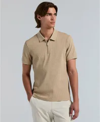 ペリーエリス メンズ トップス ポロシャツ Perry Ellis Mens QuarterZipolo Shirtrenchcoatのサムネイル