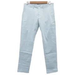 ジェイクルー J.CREW テーパードパンツ ロング丈 32インチ 水色 無地 /SY5 ■GY70のサムネイル