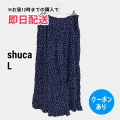 shuca シュカ スカート L ネイビー レディースのサムネイル