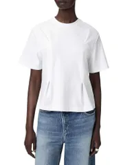 オールセインツ レディース トップス Tシャツ ALLSAINTSofia Lisa Tee Optic White ホワイトのサムネイル