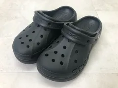 G）Crocs クロックス バヤ プラットフォーム クロッグ ブラック W7/23cmのサムネイル
