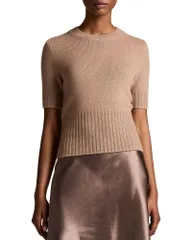 ヴィンス レディース アウター ニット・セーター リブ ウール Vince Wool Cashmere Ribbed Sweater Toffeeのサムネイル