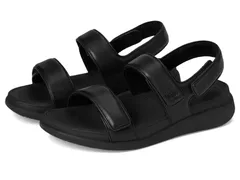 フィットフロップ レディース シューズ サンダル FitFlop FMode Go Adjustable Flatform BackStrap Sandals All Black ブラックのサムネイル