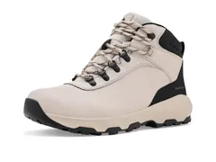 コロンビア メンズ シューズ ブーツ・レインブーツ レザー Columbia Newton Wander Leather SoftaupeBlack ブラックのサムネイル