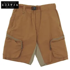 WHITE MOUNTAINEERING　ホワイトマウンテニアリング　美品 カーゴ ショート パンツ ボトムス メンズ ブラウン 1 WM2371406　1のサムネイル