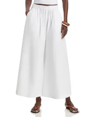 ヒューゴボス レディース ボトムス カジュアルパンツ Hugo Boss Talini Palazzo Pants Exclusive White ホワイトのサムネイル