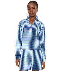 リリーピュリッツァー レディース アウター パーカー・スウェット Lilly Pulitzer Amaris Pullover Starlight Navy Saintropez Stripe ネイビのサムネイル
