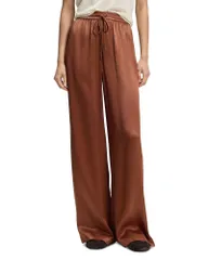 ヒューゴボス レディース ボトムス カジュアルパンツ サテン Hugo Boss Tavati Satin Drawstring Pants Tortoise Shellのサムネイル