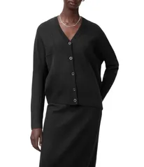 オールセインツ レディース アウター ニット・セーター カーディガン AllSaints Antonia Cardigan Black ブラックのサムネイル