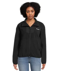 コロンビア レディース アウター コート フリース Columbia Sequoia Grove Full Zip Fleece Black 1 ブラックのサムネイル