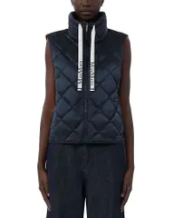 マックスマーラ レディース アウター ベスト ダウン Max Mara Tregic Down Vest Midnight Blue ブルーのサムネイル