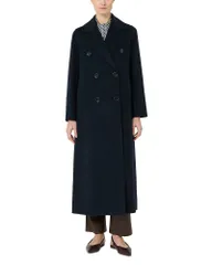 マックスマーラ レディース アウター コート ウール Max Mara Custodi Wool Coat Midnight Blue ブルーのサムネイル
