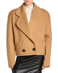 ステラマッカートニー レディース アウター コート ウール Stella McCartney Short Wool Coat New Camel キャメルのサムネイル