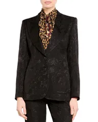 エトロ レディース アウター ジャケット・ブルゾン Etro Peak Lapel Fitted Jacket Black ブラックのサムネイル