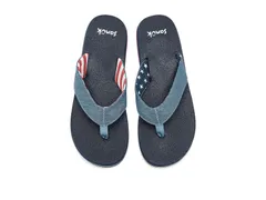 サヌーク レディース シューズ サンダル Sanuk Yoga Mat II Rwb Denim デニムのサムネイル