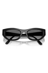 ヴォーグ レディース アクセサリー サングラス・アイウェア VOGUE 51mm Cat Eye Sunglasses BLACK ブラックのサムネイル