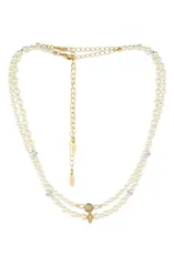 エティカ レディース アクセサリー ネックレス・チョーカー レース Ettika Set of 2 Imitation Pearl Necklaces GOLD ゴールドのサムネイル