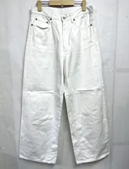 green label relaxing UNITED ARROWS｜グリーンレーベルリラクシング ユナイテッドアローズ ワイドデニムパンツ ホワイトのサムネイル