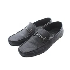 トッズ TOD'S シティ ゴンミーニ ドライビングシューズ 7 26cm 黒 ブラック レザー 本革 /RI ■OSのサムネイル