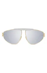 ロエベ レディース アクセサリー サングラス・アイウェア Loewe Anagram 61mm Pilot SunglassesHINY ENDURA GOLD SMOKE スモークのサムネイル