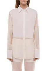 ヘルムート ラング レディース トップス シャツ Helmut Lang Woven ButtonUp Shirt WHITE SOFT WHITE ホワイトのサムネイル