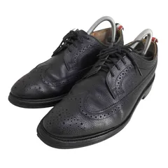 トムブラウン THOM BROWNE シボ レザー ウイングチップドレスシューズ メンズ US：7 のサムネイル