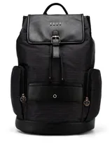 エル レディース バッグ バックパック・リュックサック ELLEleganza 25L Monogram Backpack Black ブラックのサムネイル