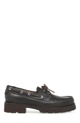 ジャンヴィト ロッシ メンズ シューズ スニーカー Gianvito Rossi Olonne Mocassin Men Brown calf leather ブラウンのサムネイル