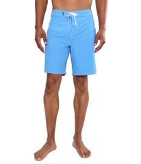 O'Neill Men's Swimwear Shorts - Hyperfreak Heat Solid 19 Boardshorts, Blue