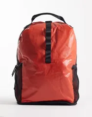 レインズ メンズ バッグ バックパック・リュックサック プリント Rains 14680 Sibu waterproof grid print clip front backpack RED レッドのサムネイル
